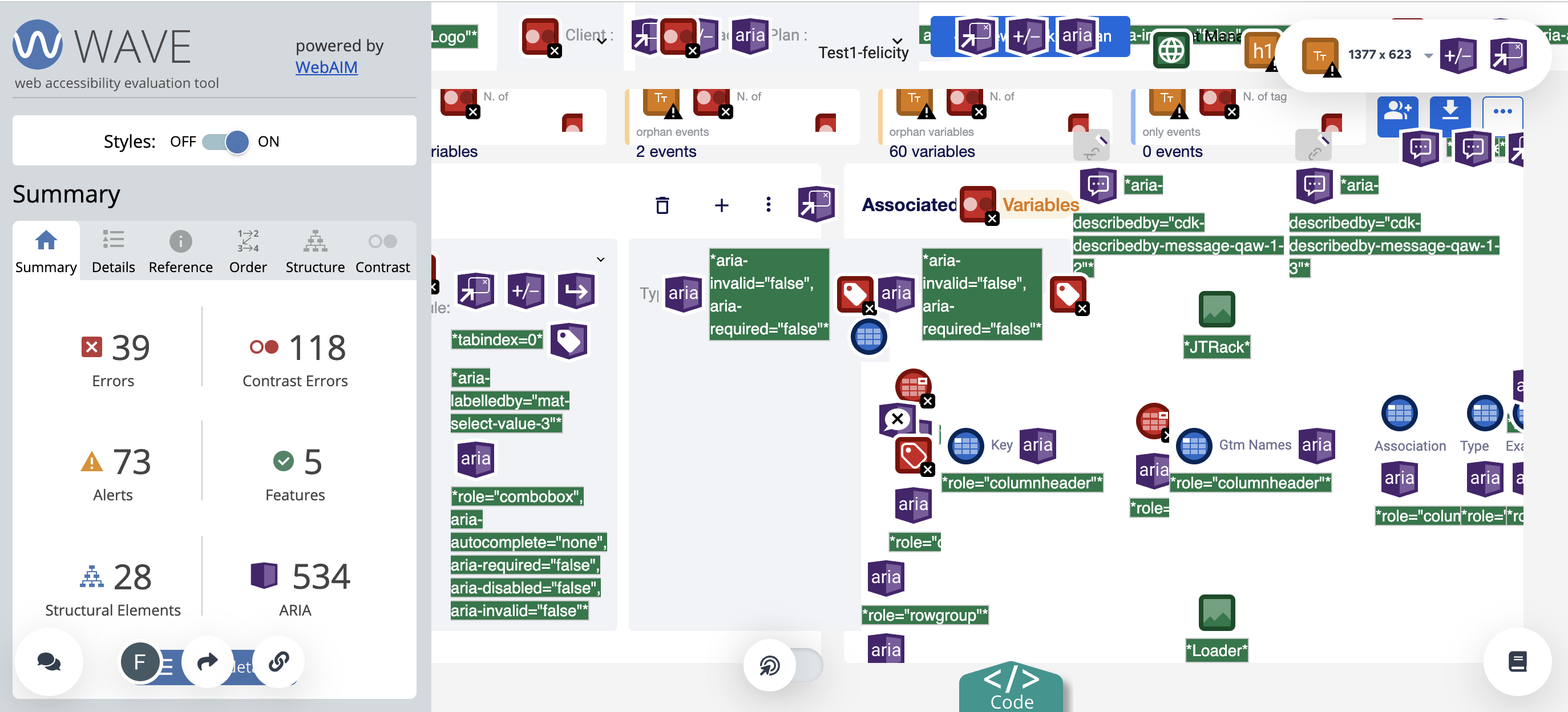 Research presentation showing key findings and analysis from user testing sessions